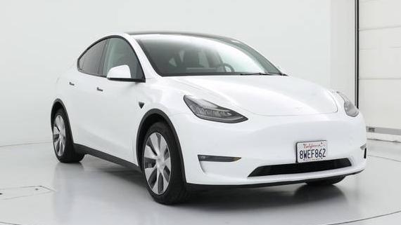 TESLA MODEL Y 2021 5YJYGDEE3MF181838 image